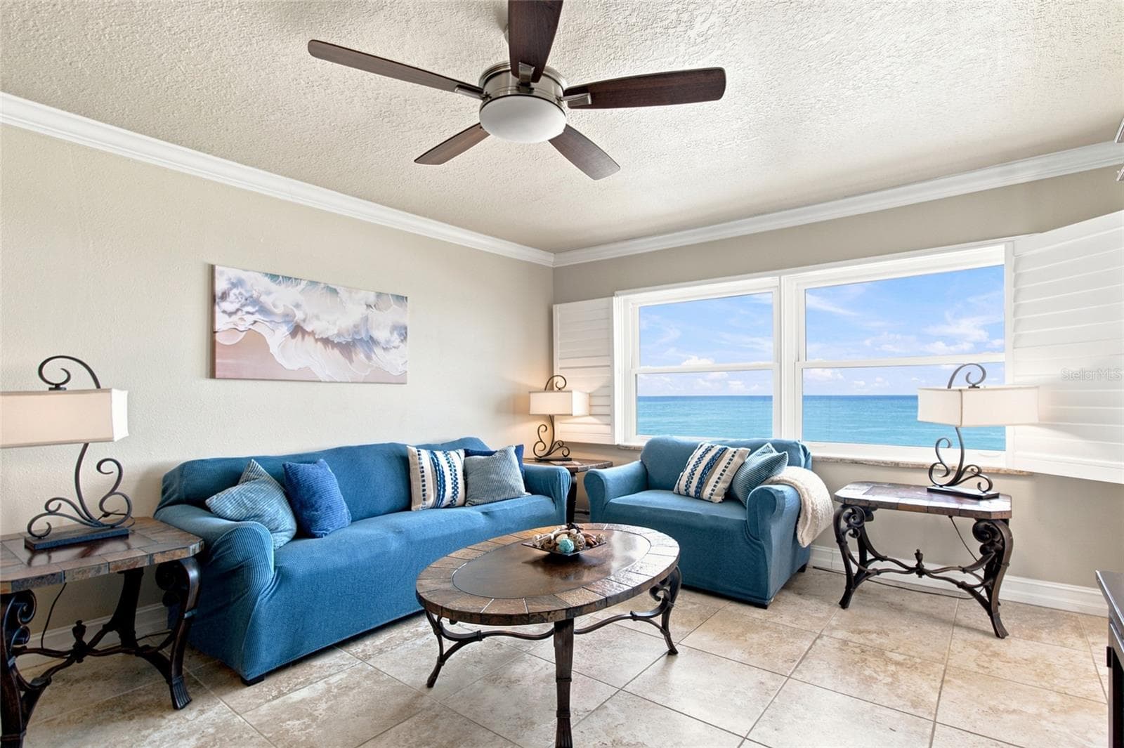 Spacious Living Room - 1270 GULF BLVD #2007, CLEARWATER BEACH