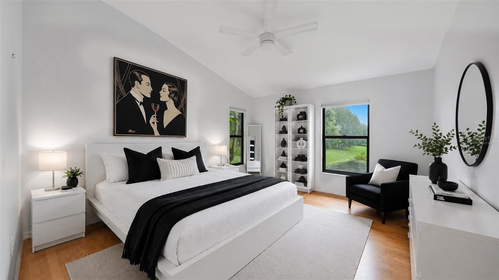 Primary Suite-Virtually Staged - 2481 S SCARLET OAK CT, SARASOTA
