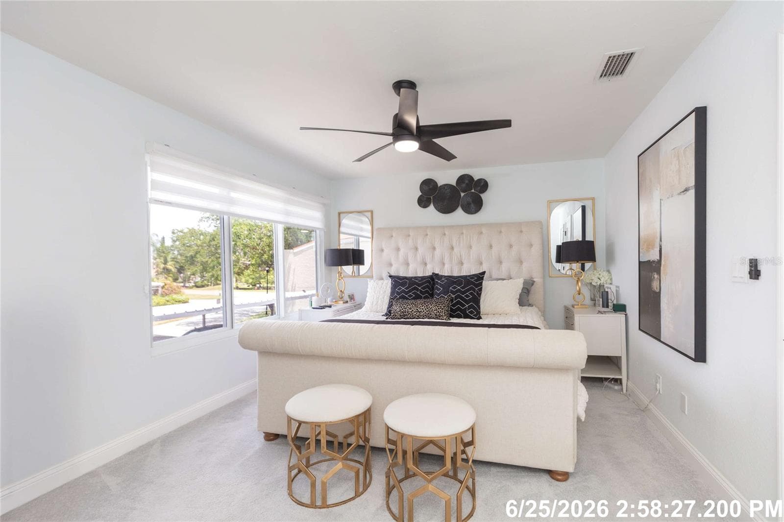 Upstairs Master Bedroom - 4207 FOGCUTTER CT, TAMPA
