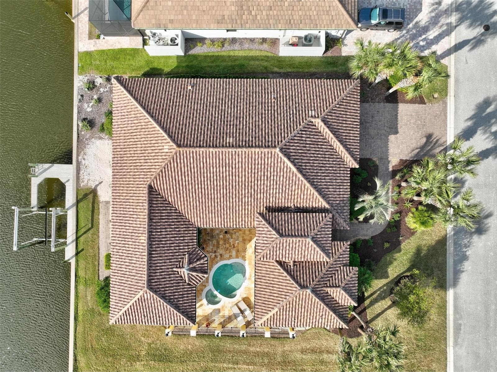 Private Courtyard with pool/spa - 88 HIDDEN CV, FLAGLER BEACH