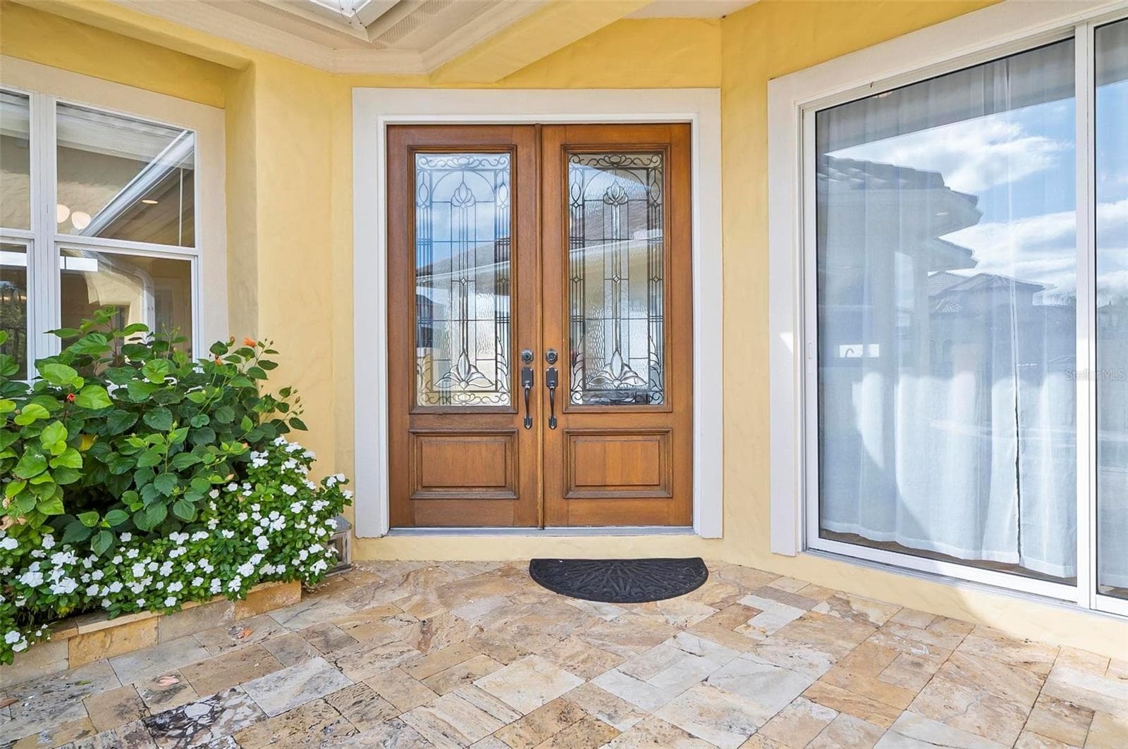 Beautiful solid wood entrance  doors - 88 HIDDEN CV, FLAGLER BEACH