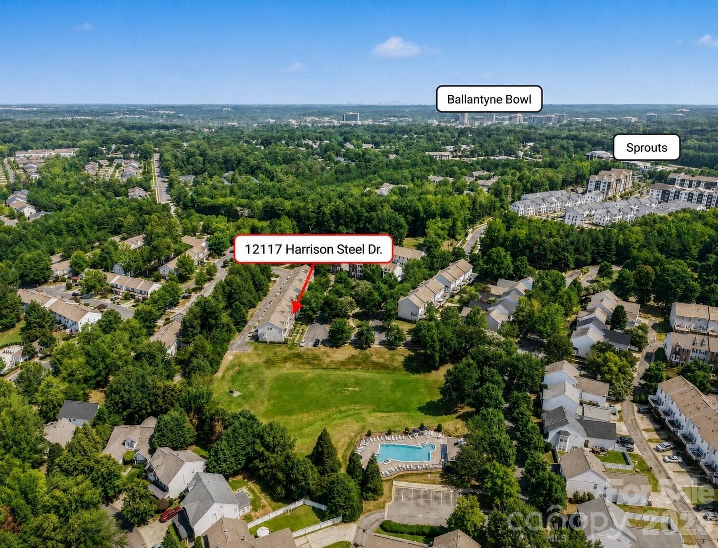 Townhouse at 12117 Harrison Steel Drive, Charlotte, photo 40 of 46