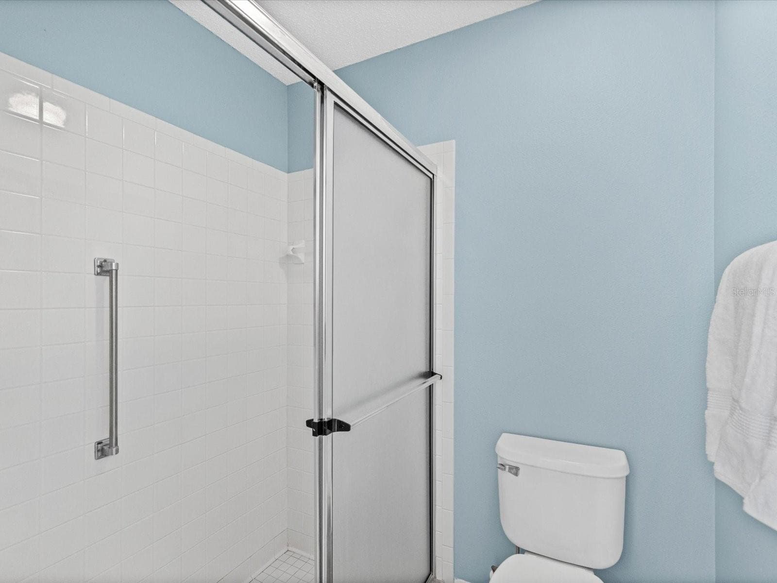 Primary bathroom shower area - 830 MCCALLISTER AVE, SUN CITY CENTER