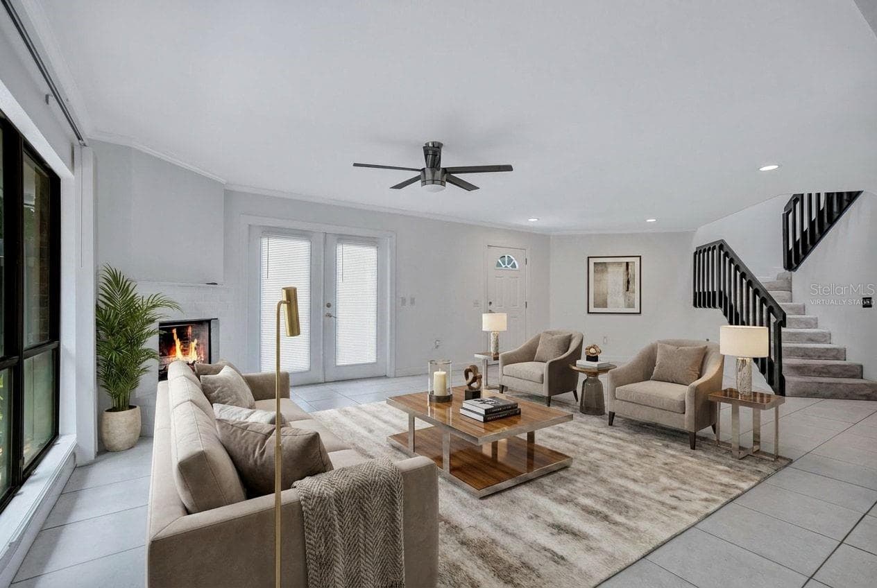 Virtually Staged - 2577 DERBYSHIRE CIR, CASSELBERRY