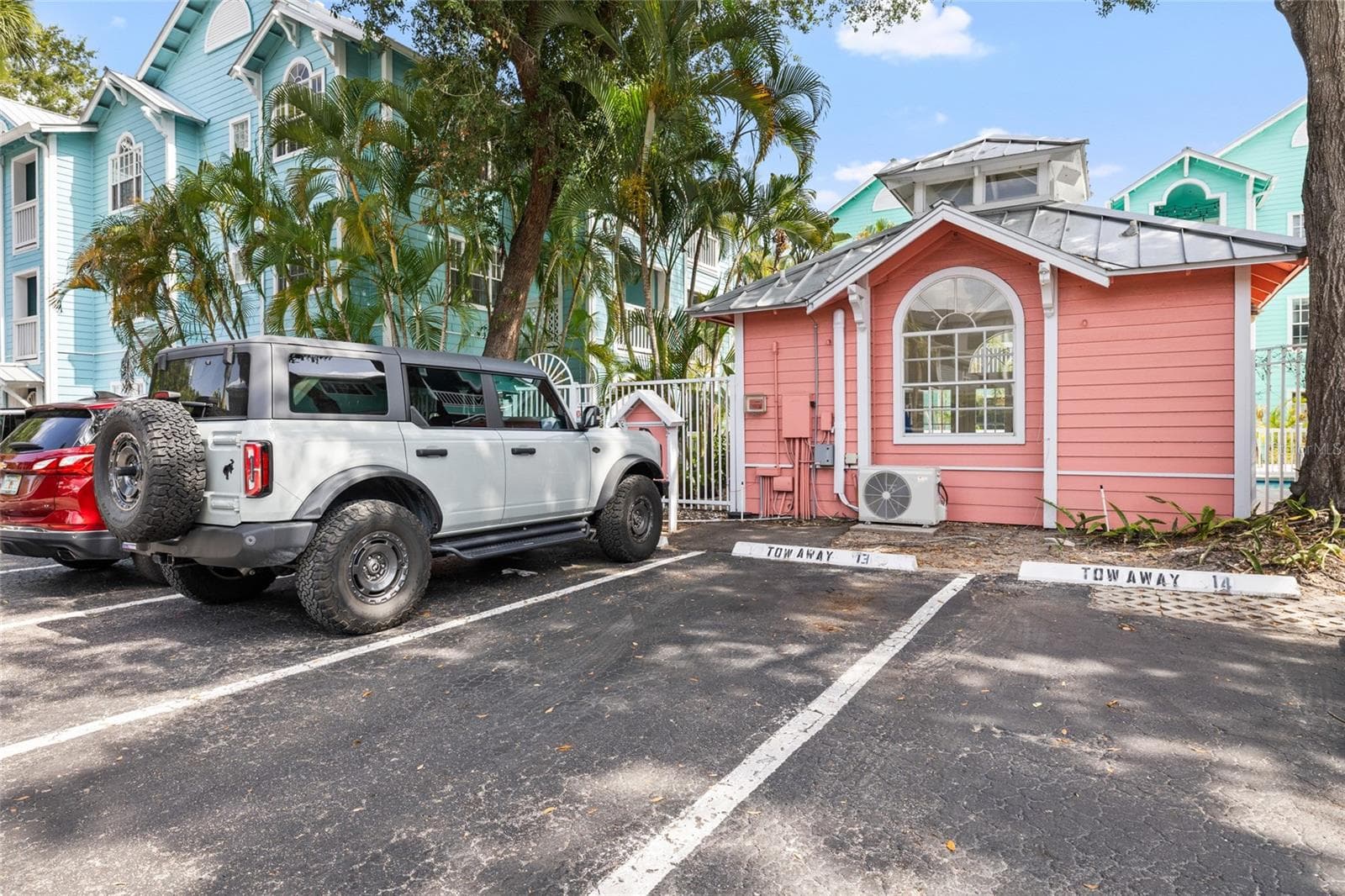 Parking spot deeded with unit by gate entrance - 3002 W CLEVELAND ST #B6, TAMPA