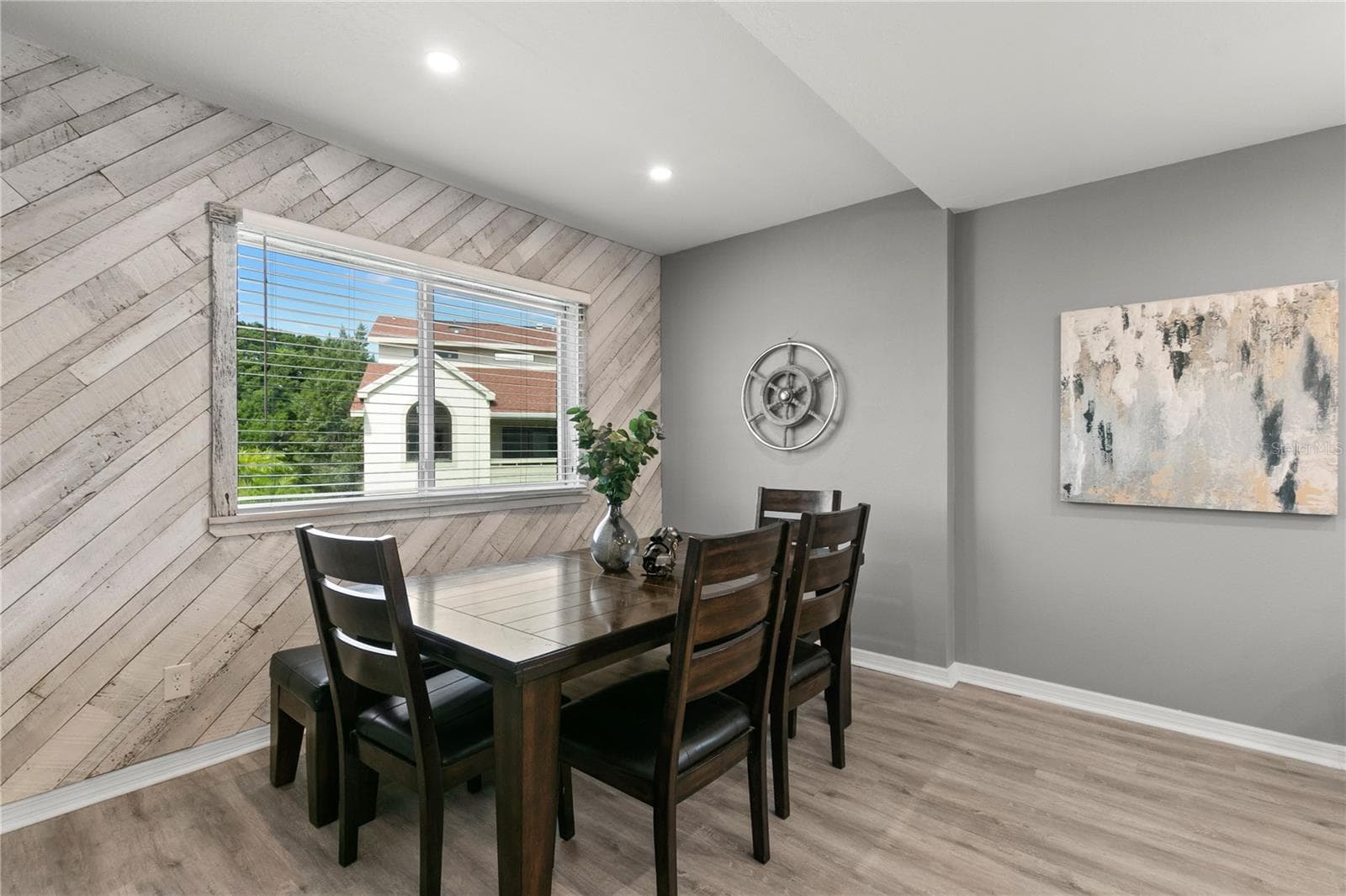 2nd Level-Living Room/Kitchen/Dining Room Combo - 2376 HANOVER DR, DUNEDIN