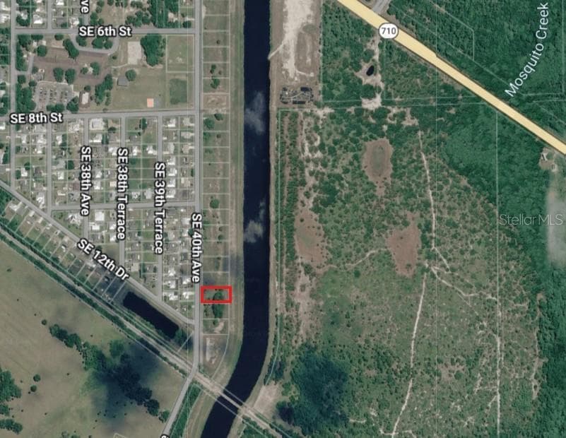 High Aerial of the lot - 1162 SE 40TH AVE, OKEECHOBEE