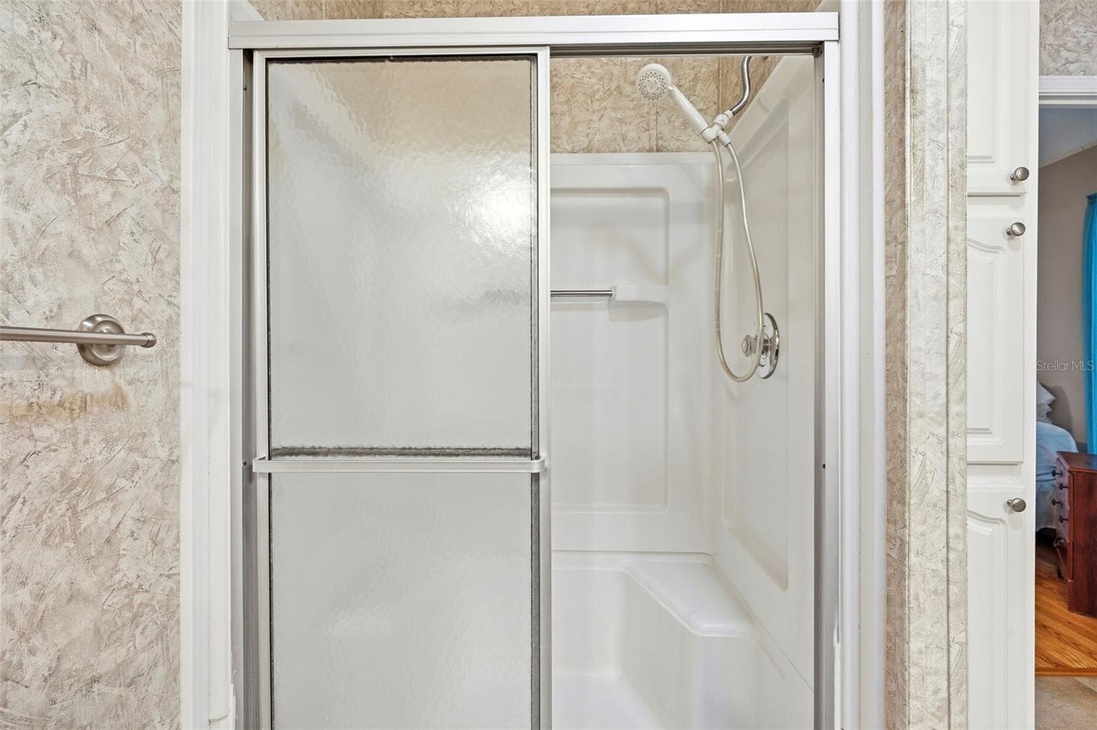 Primary bathroom walk in shower - 9790 66TH ST N #357, PINELLAS PARK