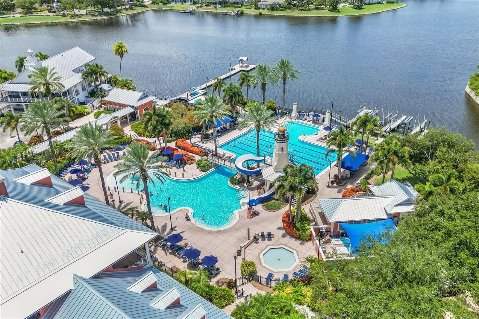 Mirabay Main Pool and Lagoon - 510 WINTERSIDE DR, APOLLO BEACH