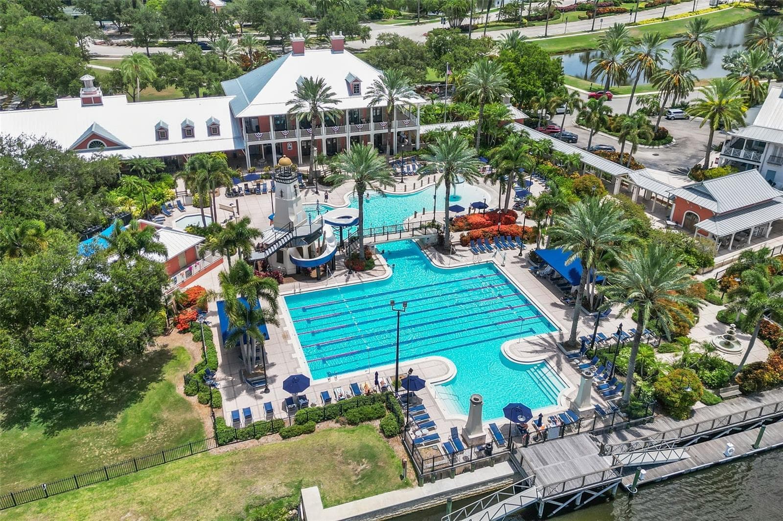 Mirabay Main Pool and Lagoon - 510 WINTERSIDE DR, APOLLO BEACH