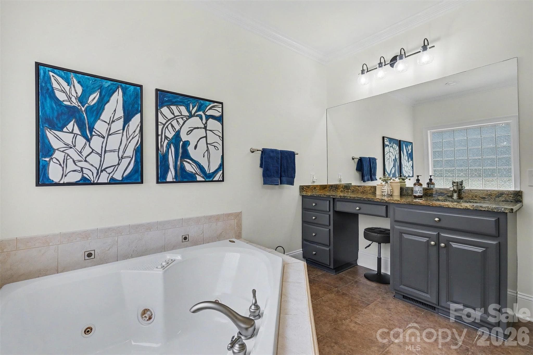 Primary bath. - 109 Whiterock Drive, Mount Holly