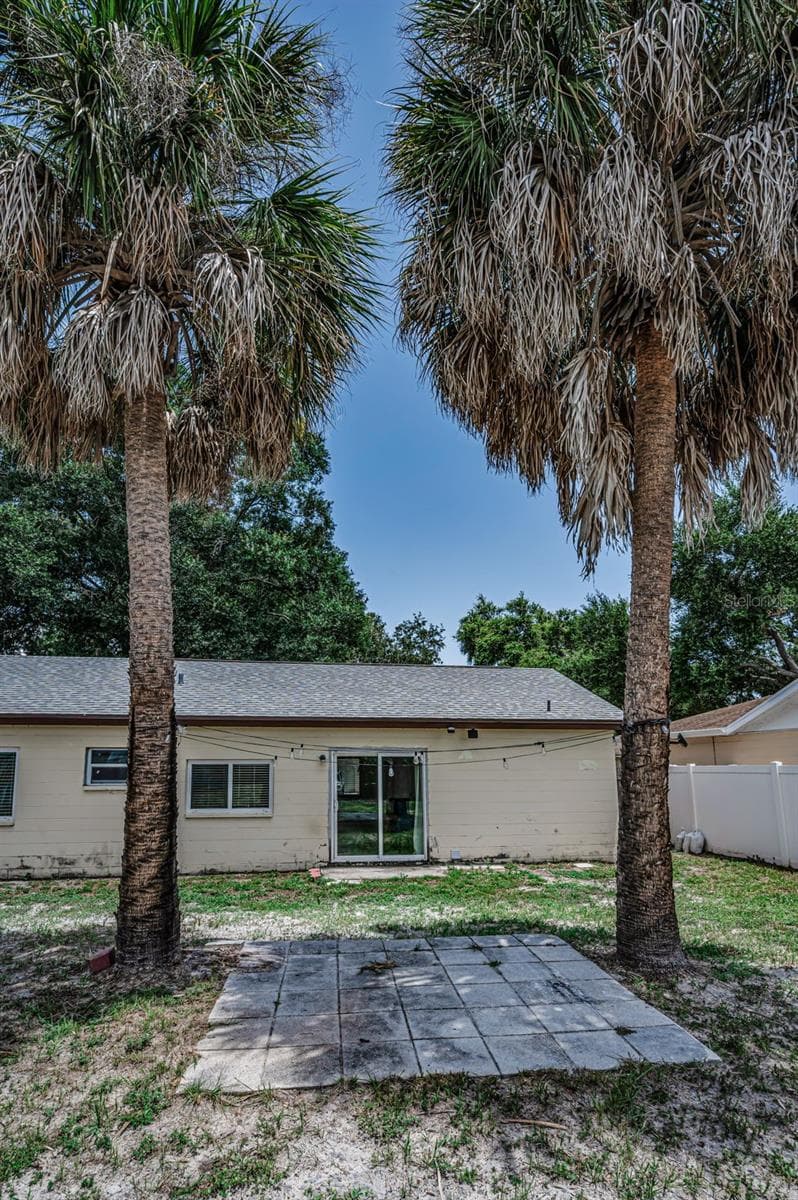 Back Yard - 6464 107TH TER N, PINELLAS PARK