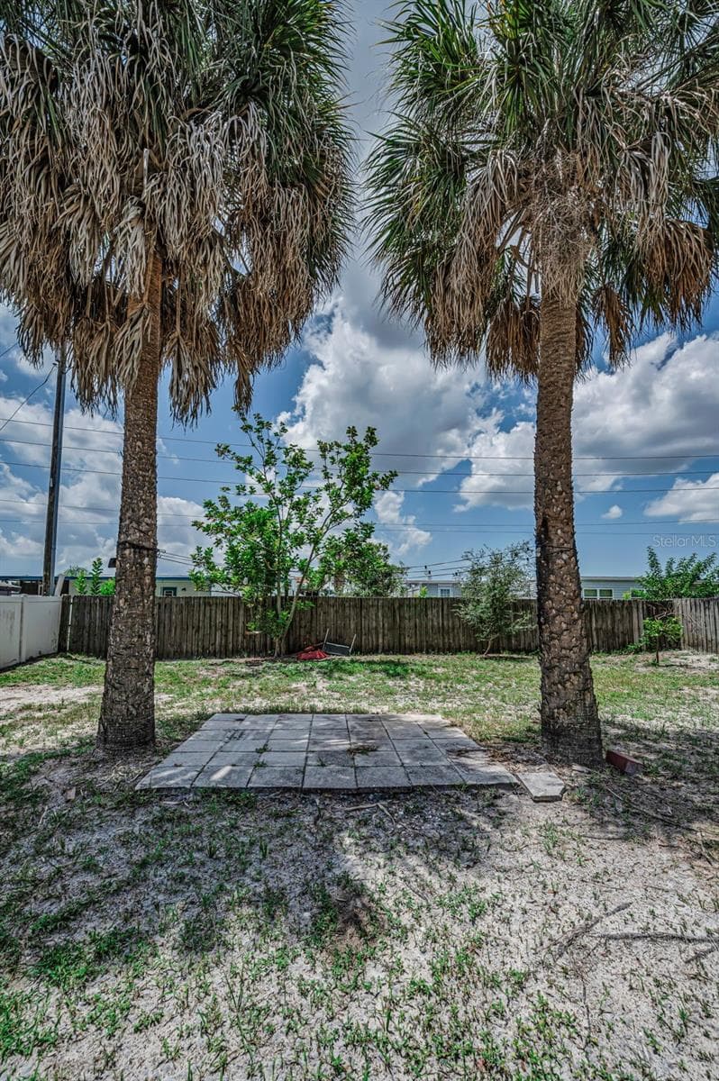 Back Yard - 6464 107TH TER N, PINELLAS PARK
