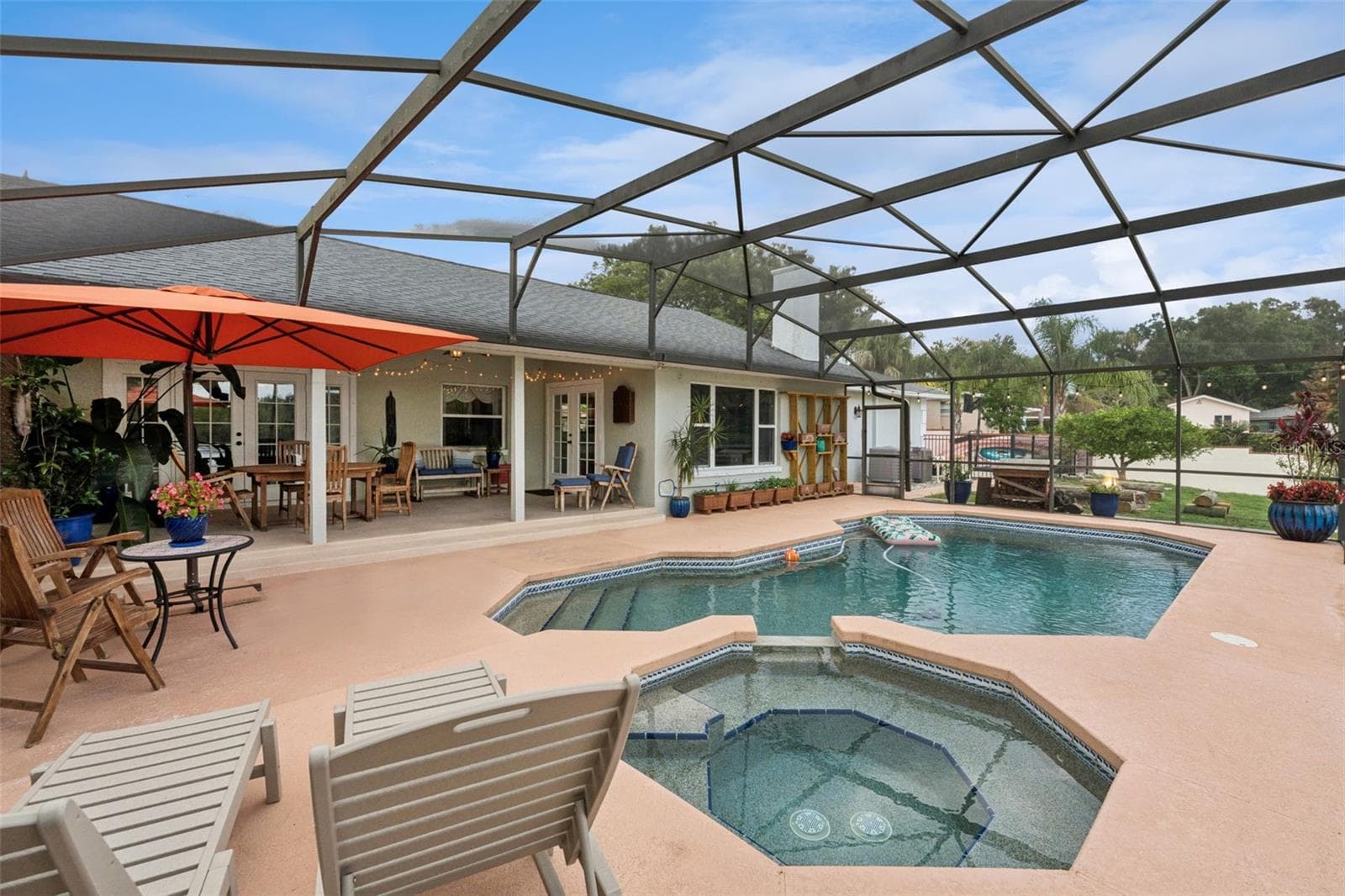 Deck/pool/hottub - 2624 TUSCARORA TRL, MAITLAND