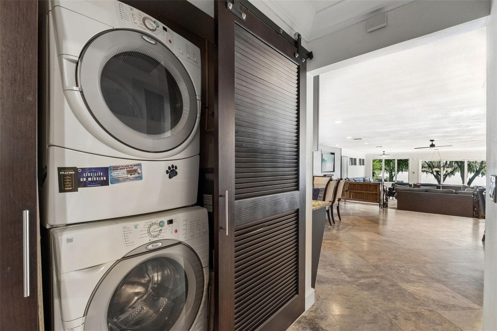 Laundry Closet in the Main House for the secondary bedrooms - 1629 HEMPEL AVE, WINDERMERE