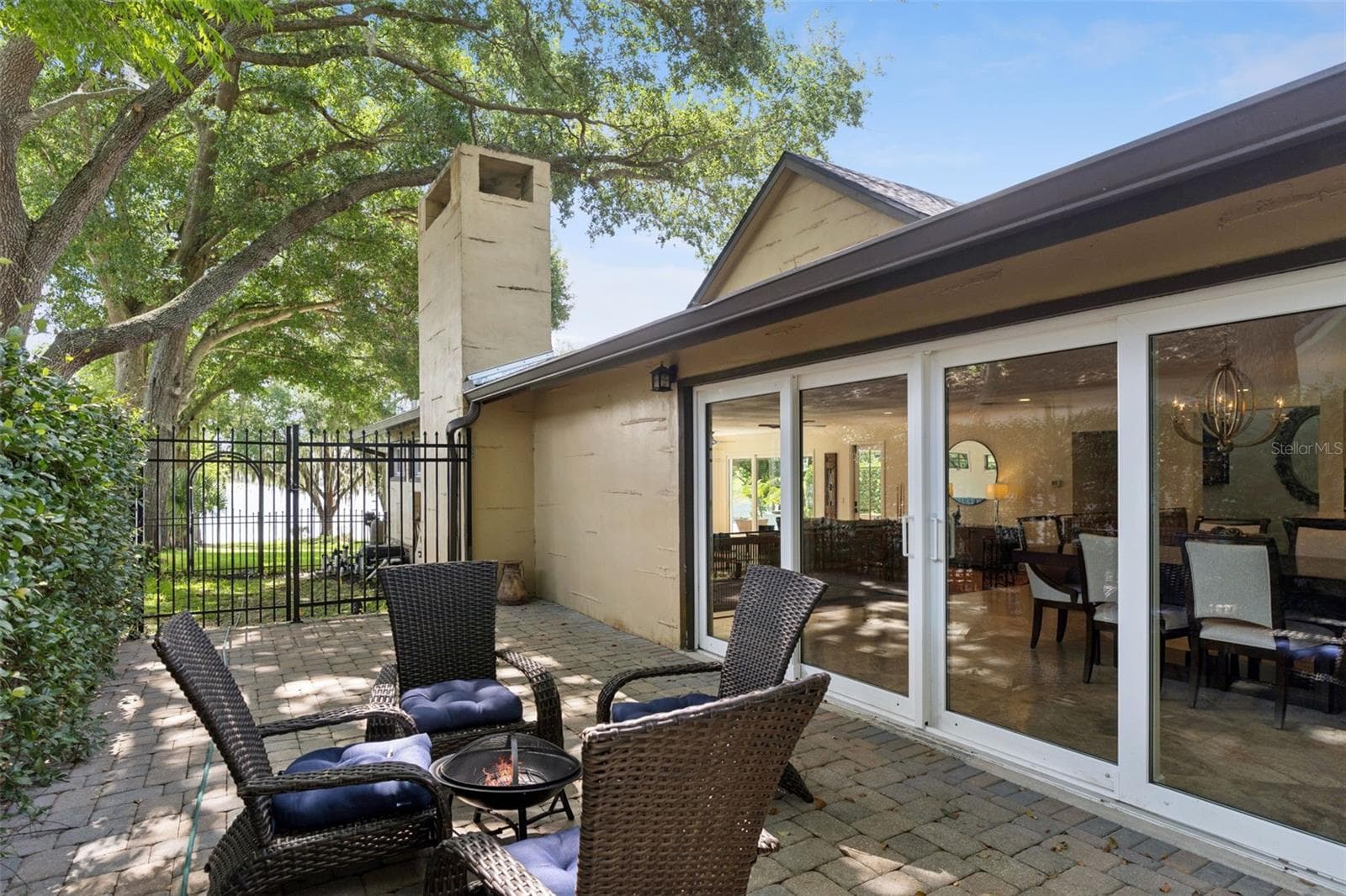 Garden Patio. Quiet area for sitting around the fire. - 1629 HEMPEL AVE, WINDERMERE