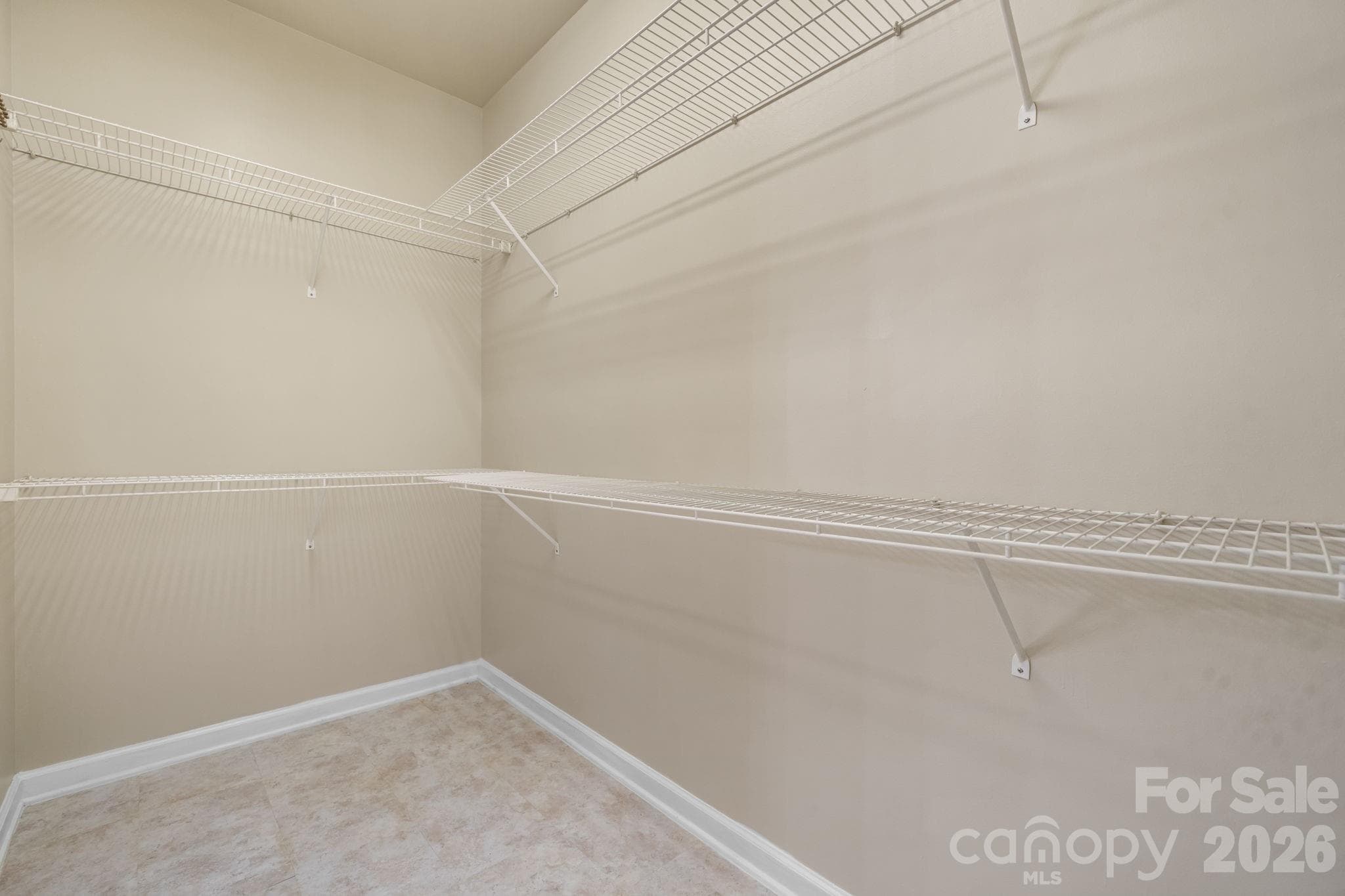Main Bedroom closet - 3992 Brickfield Street, Hickory