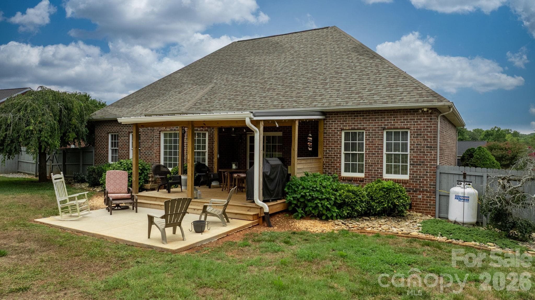 Back porch - 3992 Brickfield Street, Hickory