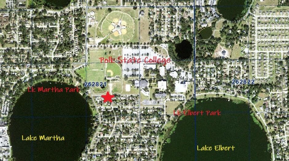 Polk PA Aerial - 706 AVENUE I NE, WINTER HAVEN