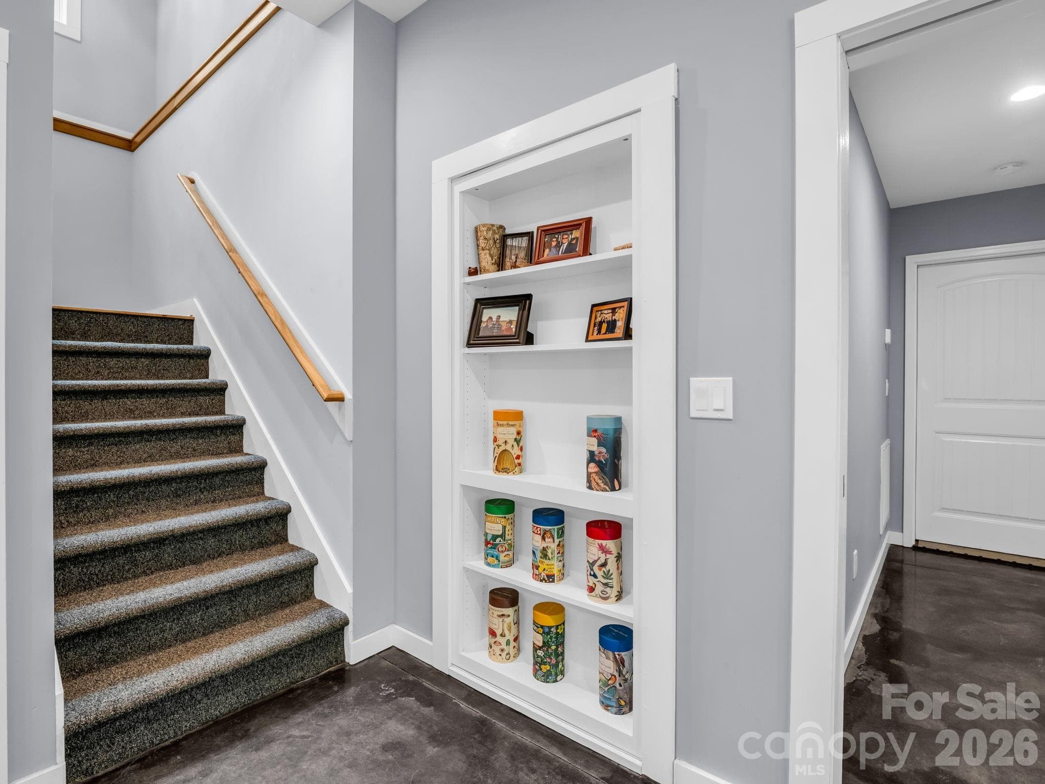 What's behind the bookcase?? - 617 South Cove Road, Mill Spring