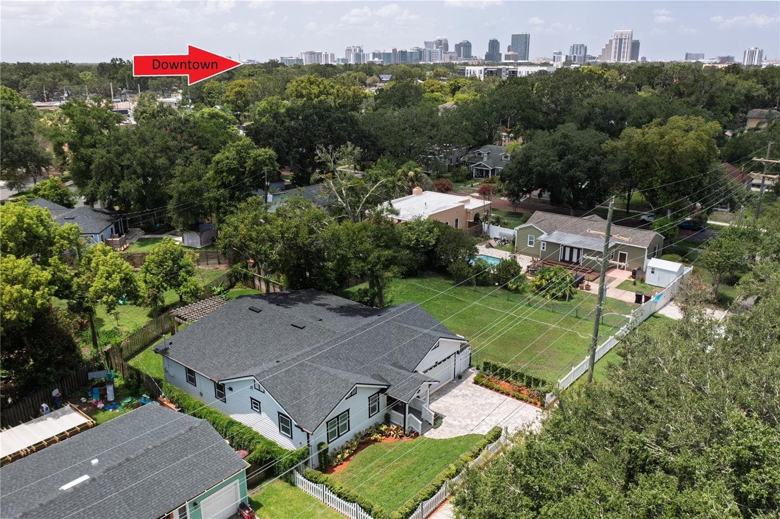 downtown in the distance - 2028 ILLINOIS ST, ORLANDO