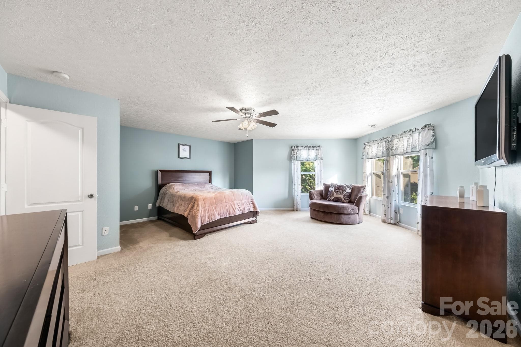Primary Bedroom is Spacious! - 191 Old Carriage Road, Clover