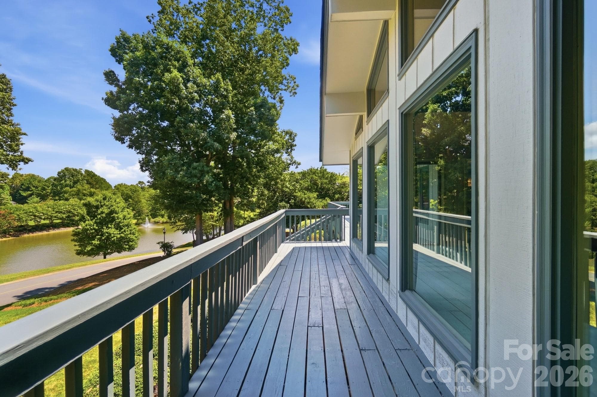 Front Deck Overlooking Loch Heather - 1507 Heatherloch Drive, Gastonia