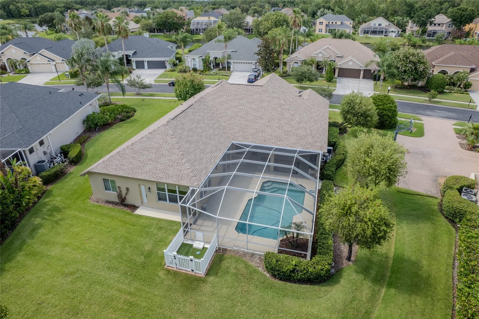Single Family Residence at 26920 WINGED ELM DR, WESLEY CHAPEL, photo 53 of 64