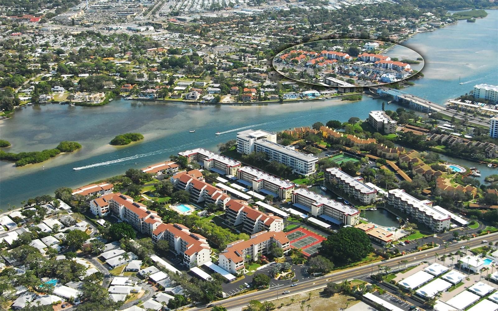 Castel Del Mare complex. Intercoastal, bridge to Stickney Point Road, Siesta Key. - 1646 STICKNEY POINT RD #101, SARASOTA