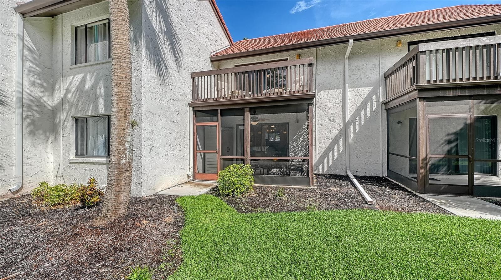 The rear of Unit #101. - 1646 STICKNEY POINT RD #101, SARASOTA