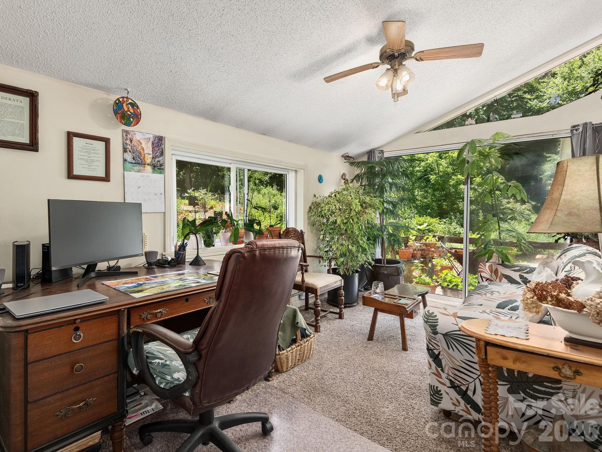 Great spacious office off the dining room area - 46 Perennial Ridge, Weaverville