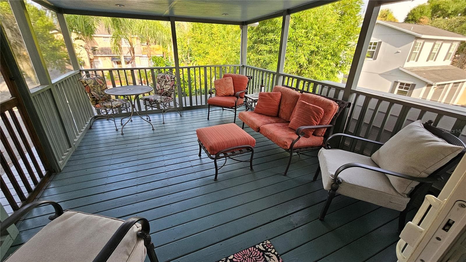 Screened Balcony off Bedroom 2 - Second Floor - 821 N EOLA DR, ORLANDO