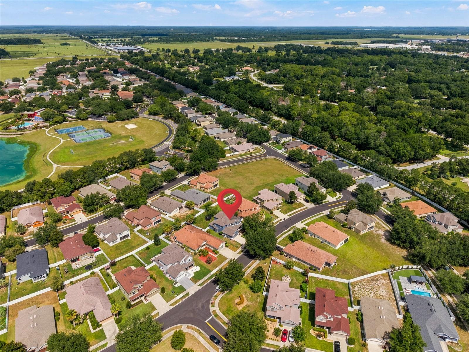 Aerial View - 3970 SW 51ST TER, OCALA
