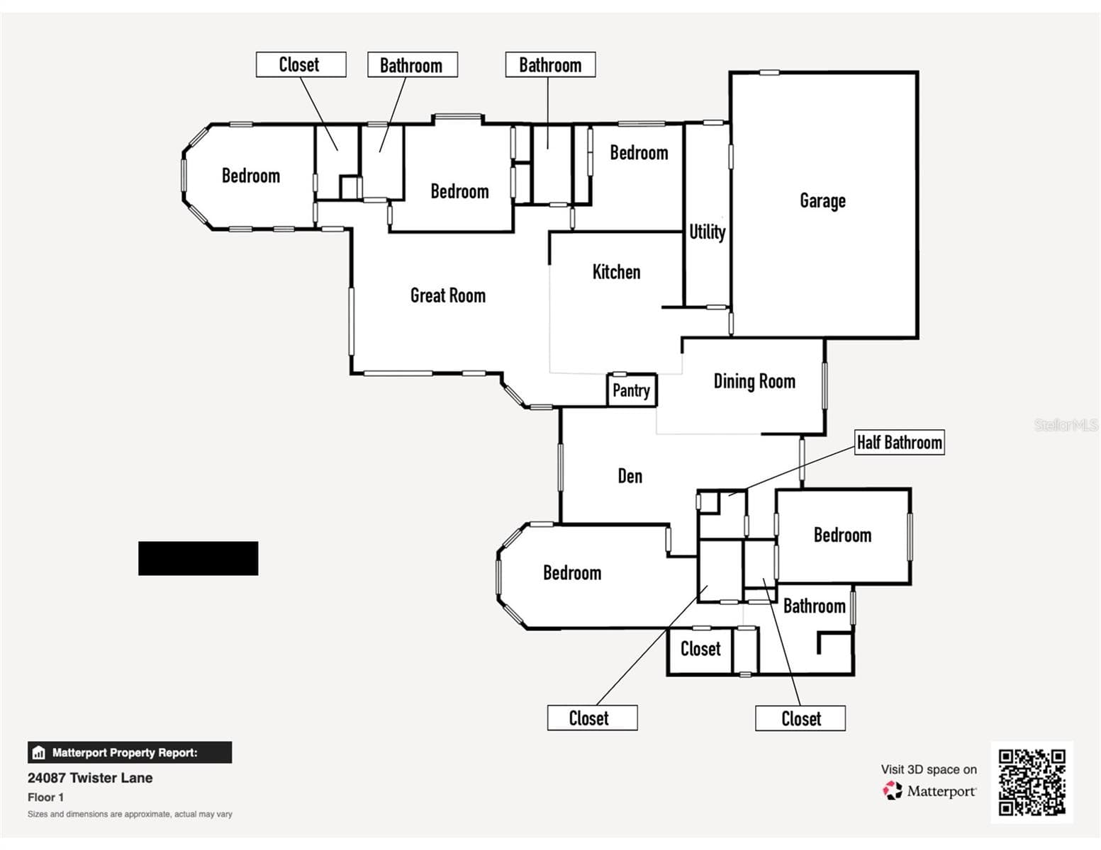 Floor Plan - 24087 TWISTER LN, BROOKSVILLE