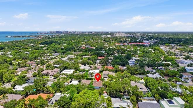 View north to Downtown Sarasota - 1850 MAGNOLIA ST, SARASOTA