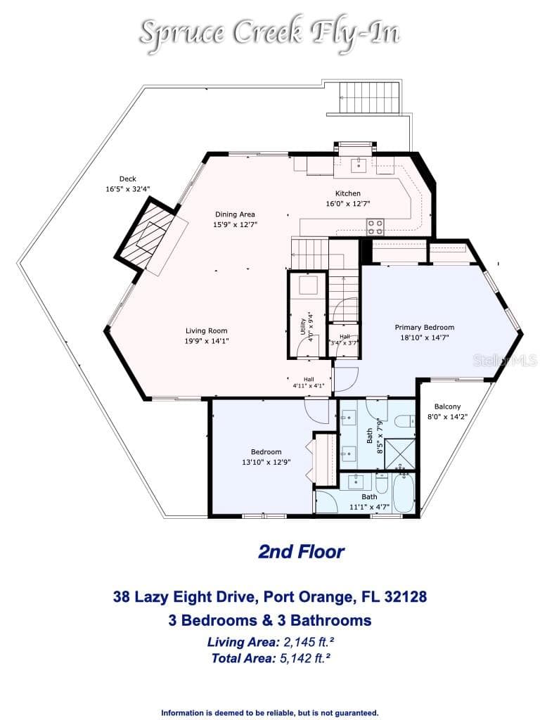Single Family Residence at 38 LAZY EIGHT DR, PORT ORANGE, photo 28 of 53