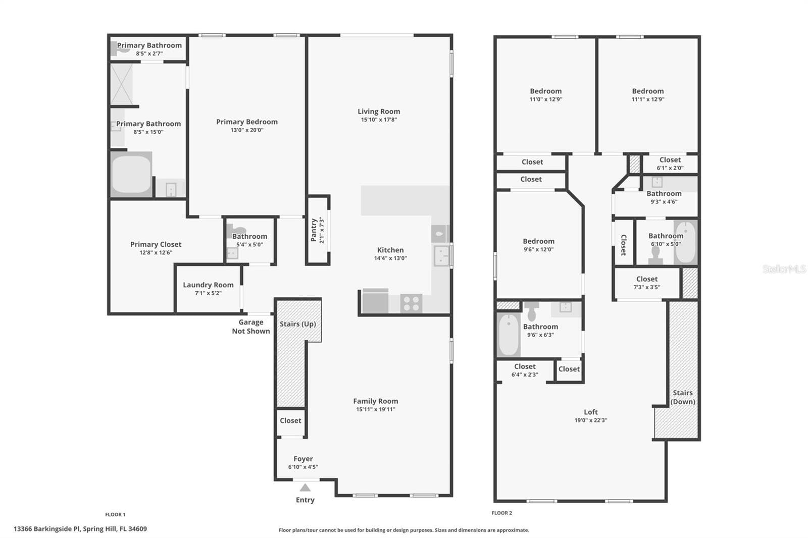 Floor plan - 13366 BARKINGSIDE PL, SPRING HILL