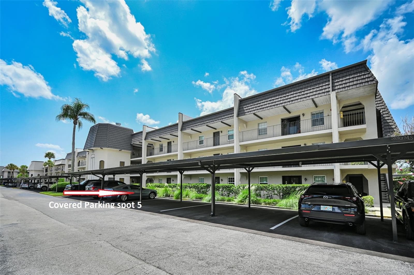 Front Covered parking - 8765 BARDMOOR BLVD #306, SEMINOLE