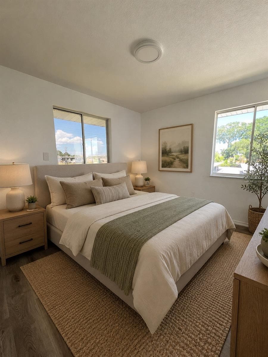 Virtually staged Bedroom 2 - 1700 6TH ST NW #A38, WINTER HAVEN