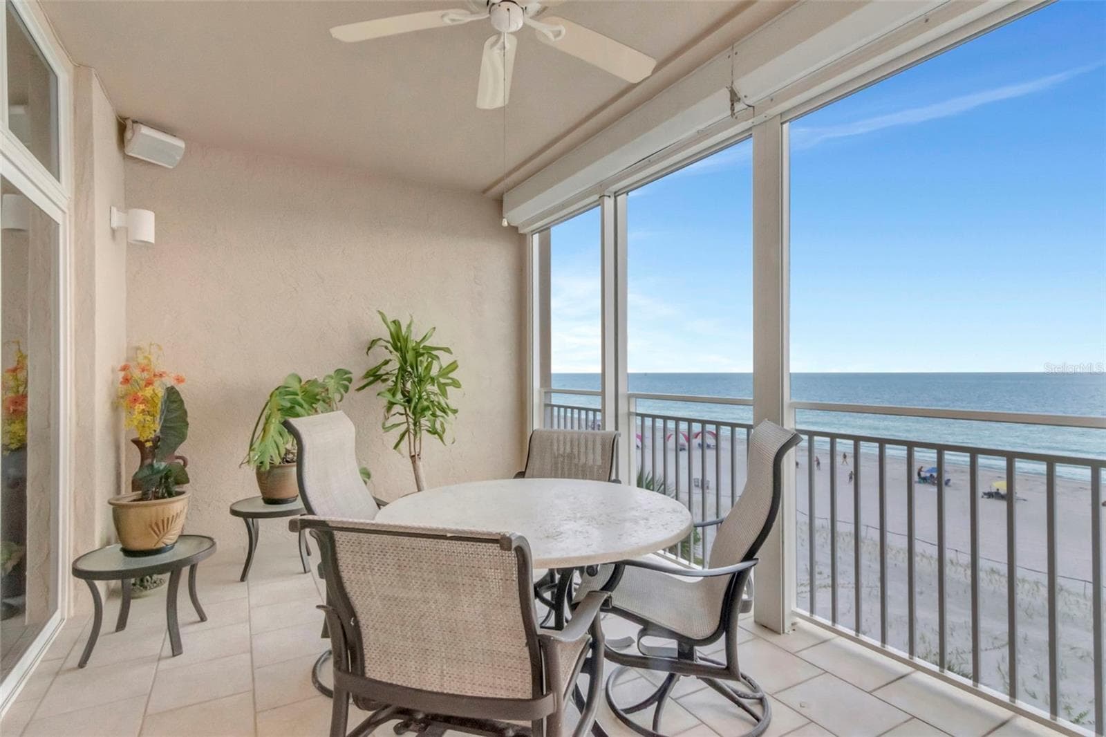 Private oversized beachfront balcony - 2 15TH AVE #303, INDIAN ROCKS BEACH