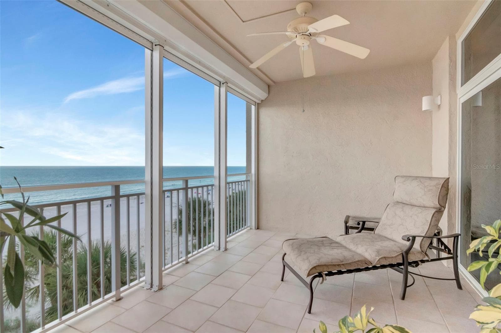 Primary Bedroom Balcony area - 2 15TH AVE #303, INDIAN ROCKS BEACH