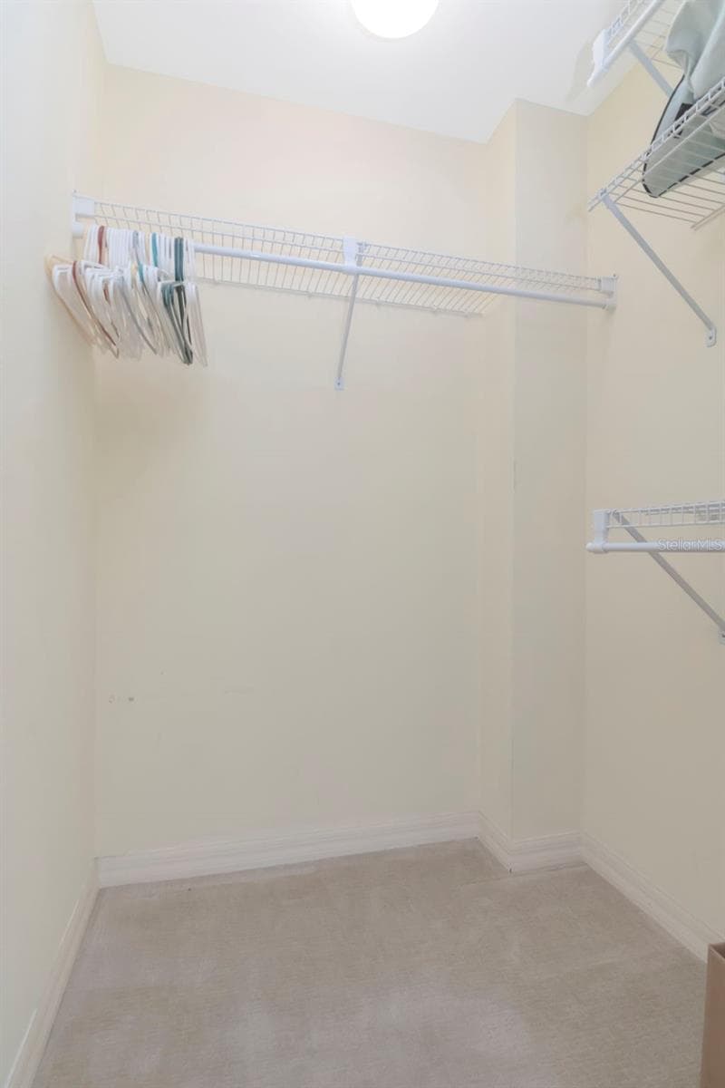 Guest bedroom walk-in closet - 2 15TH AVE #303, INDIAN ROCKS BEACH