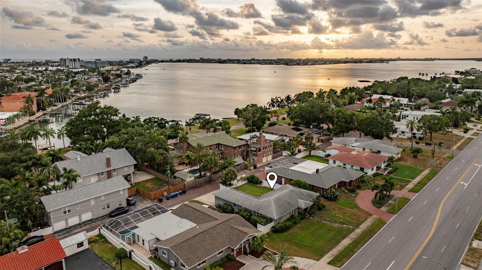 Sunset over Boca Ciega Bay - 200 PARK ST N, ST PETERSBURG