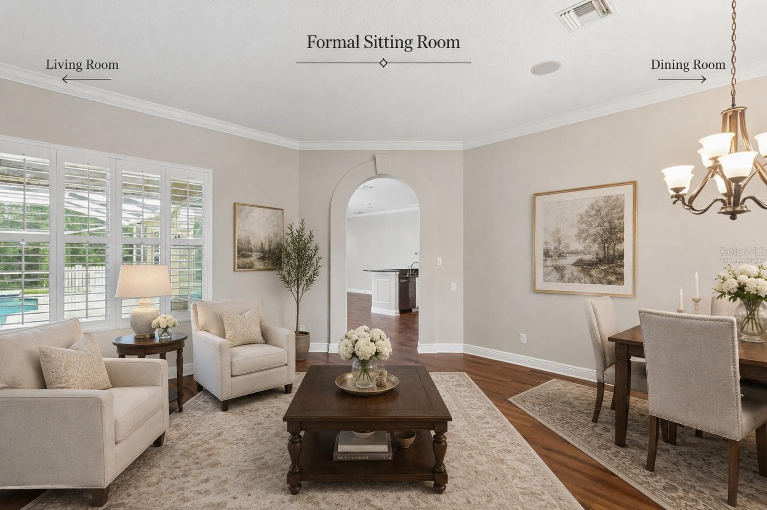 Virtually Staged - 26920 WINGED ELM DR, WESLEY CHAPEL
