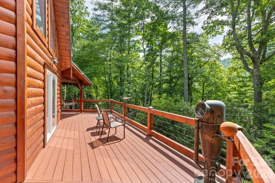 Deck Wraps Around 3 Sides of the Home! - 4435 Flat Mountain Road, Highlands