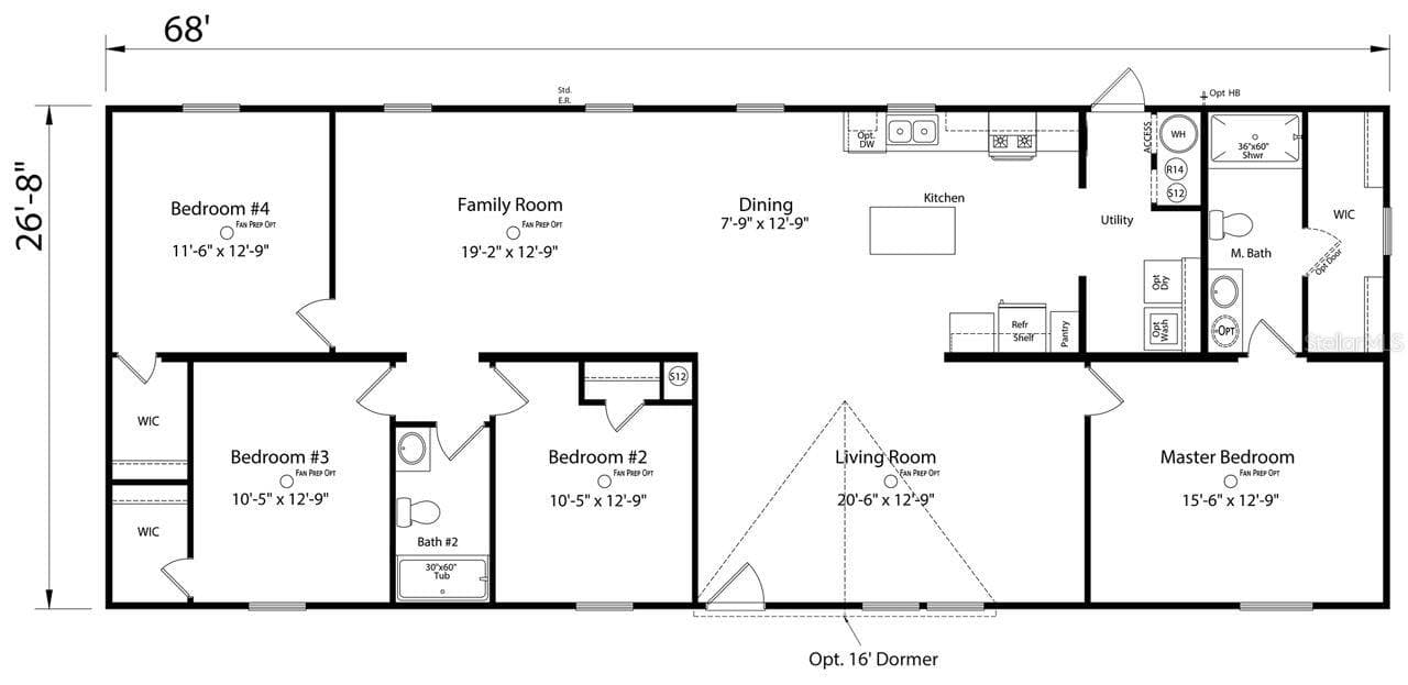 Manufactured Home at 1110 NE 122ND AVE, WILLISTON, photo 2 of 24