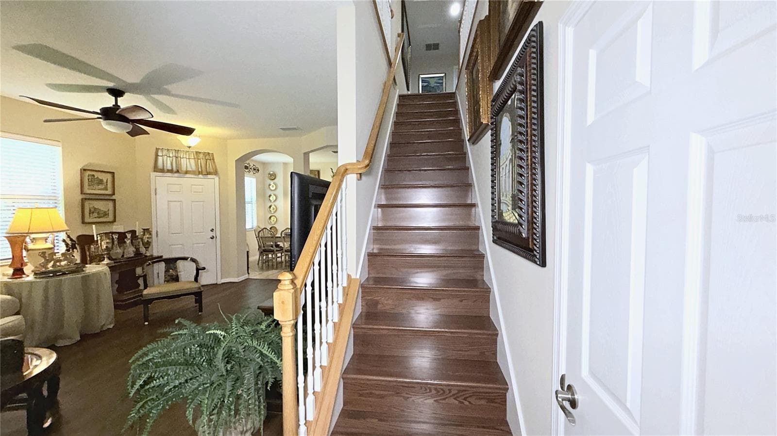 Stairway to 2nd floor - 7974 TASSO CT, SEMINOLE