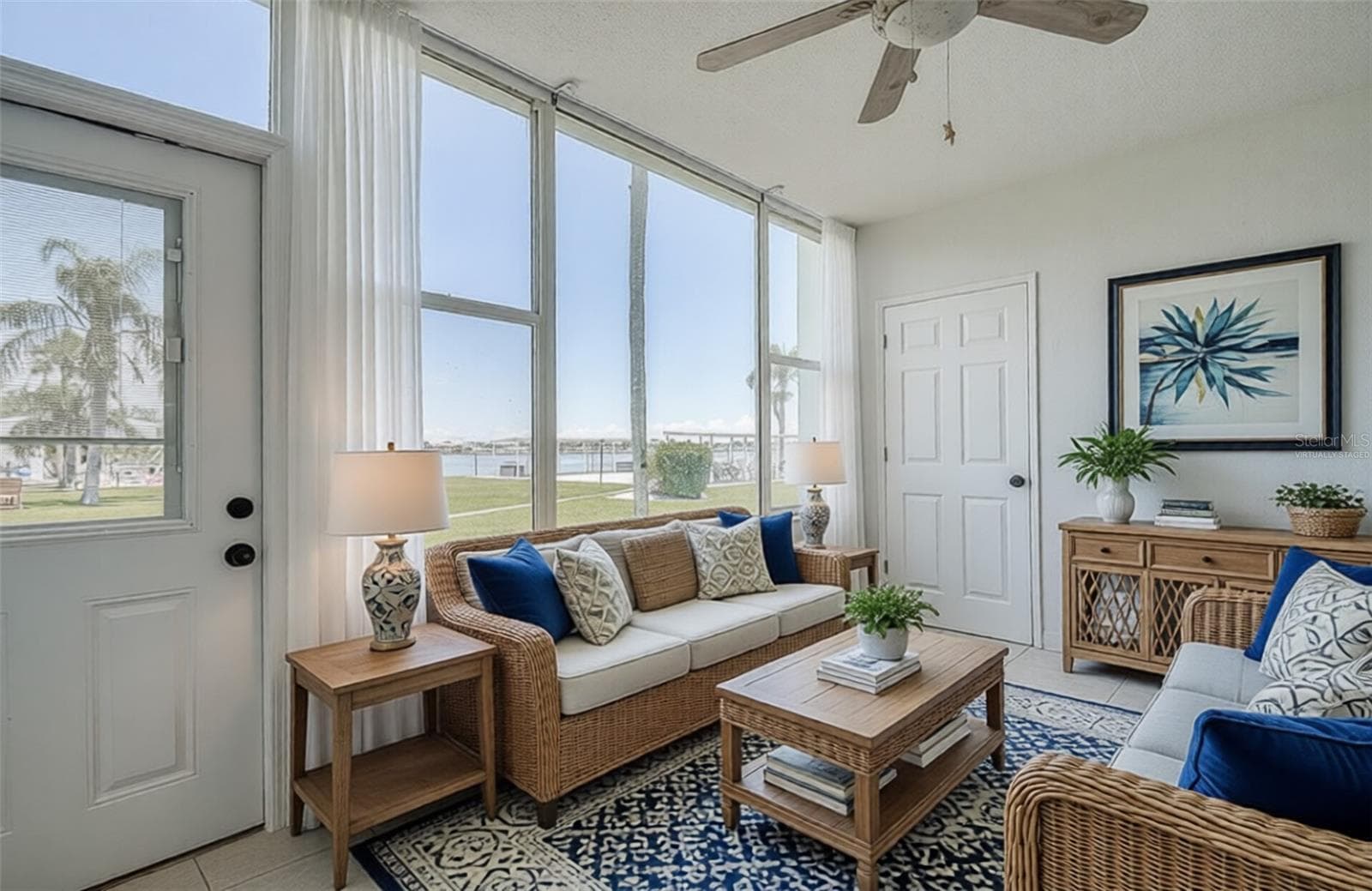 Virtually Staged Sunroom - 1819 SHORE DR S #110, SOUTH PASADENA
