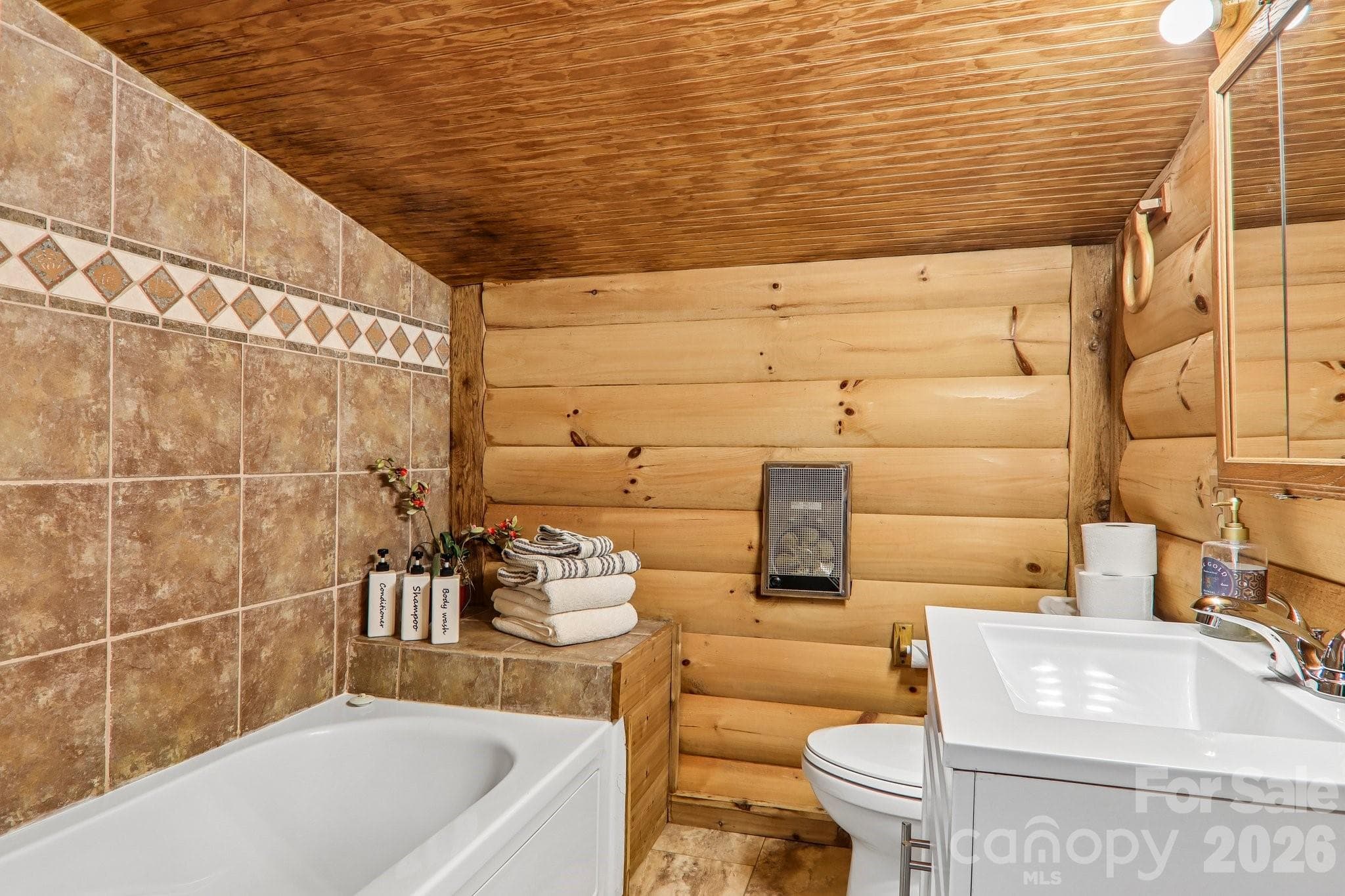 Guest Bath Main Level - 251 Village Lane, Mars Hill