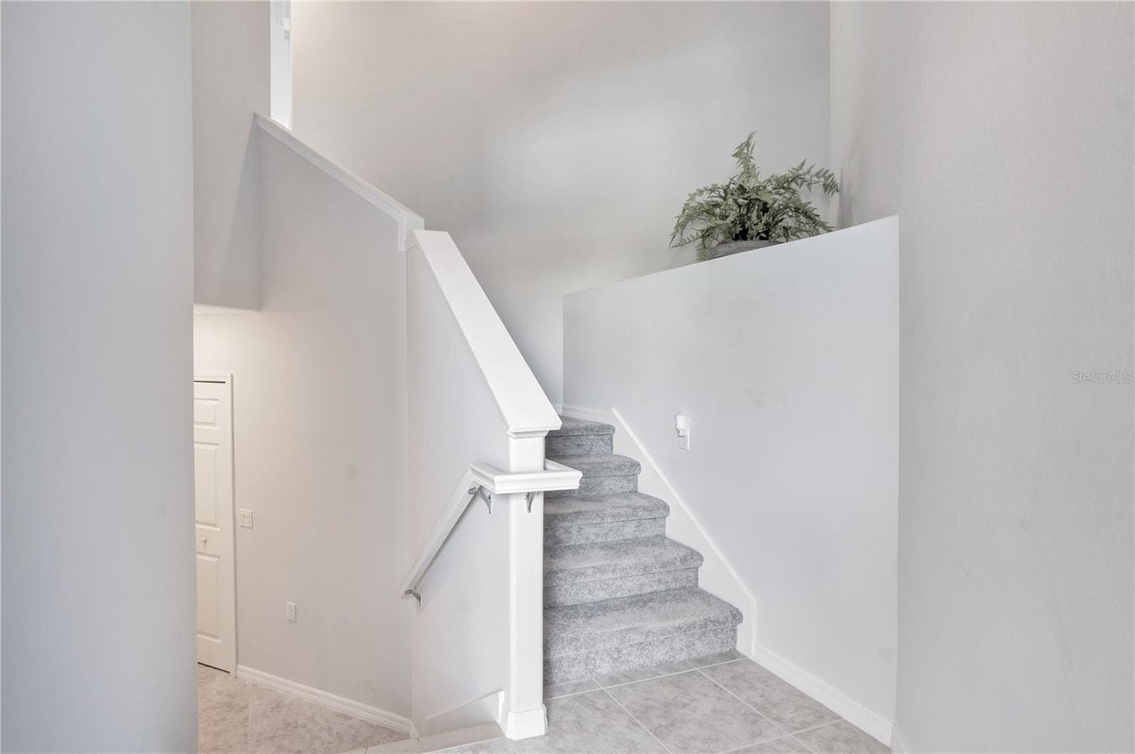 Stairs to Main Living - 415 WINDING BROOK LN #102, BRADENTON